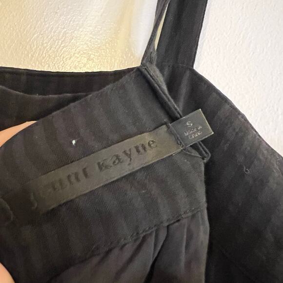 Jenni Kayne maxi summer black sleeveless dress cotton size S - Picture 5 of 5